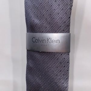 Calvin Klein men’s silk tie.